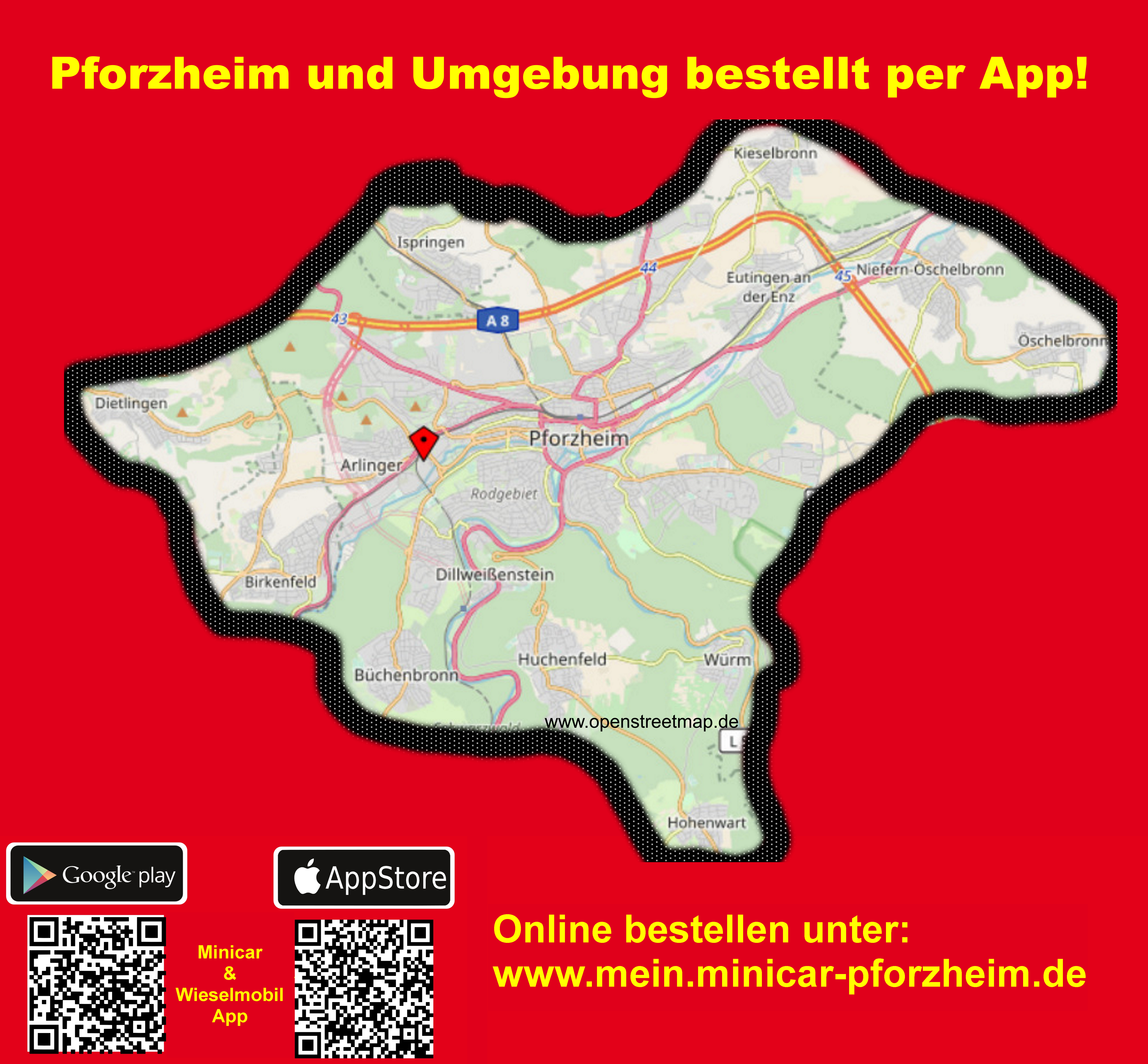 Wieselmobil App im Store downloaden